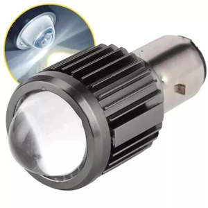 1pc X LED Motorcycle Headlight Spot Light Bulb Hi/Lo Motorbike Headlamp BA20D H6 - Picture 1 of 12