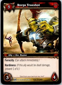 Juego de cartas World of Warcraft Rorga Trueshot Gladiators promoción 2 CCG TCG WOW - Imagen 1 de 1