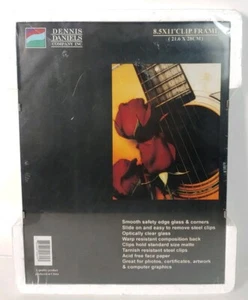Dennis Daniel 8.5 x 11" Clip Frame For Photos Certificates Artwork - Picture 1 of 6