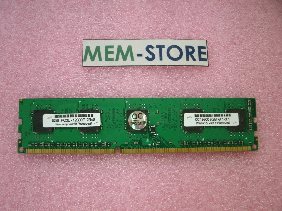 A6960121 8GB DDR3 1600MHz PC3L-12800 UDIMM ECC Memory Dell Precision T1700 - Image 1 of 1