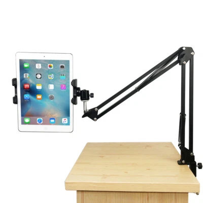 TechFlo Adjustable Arm Tablet Mount Phone Stand for Table Bed Desk iPad iPhone - image 1 of 4