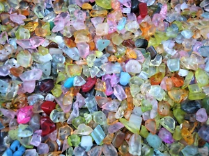 Crystal Glass Chips 100g Mix Jewellery DIY Necklace Bracelet Spacer - Bild 1 von 2