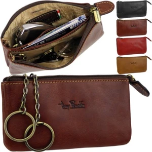 TONY PEROTTI Double Chamber House Car Key Case Rfid Card Case Folder Bag - Picture 1 of 12