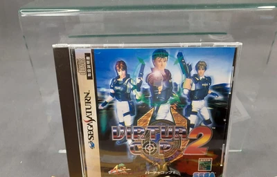 SEGA SATURN VIRTUA COP 2 Japanese version boxed GS-9097 - Image 1 of 2