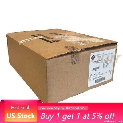 1PCS NEW IN BOX AB PanelView Plus 600 2711P-K6C20D button panel - Image 1 of 2