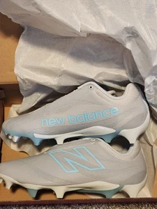Neu im Karton! Herrengröße 8 Damengröße 9,5 New Balance BurnX4 Lacrosse-Stollen SCHÖN! - Bild 1 von 7