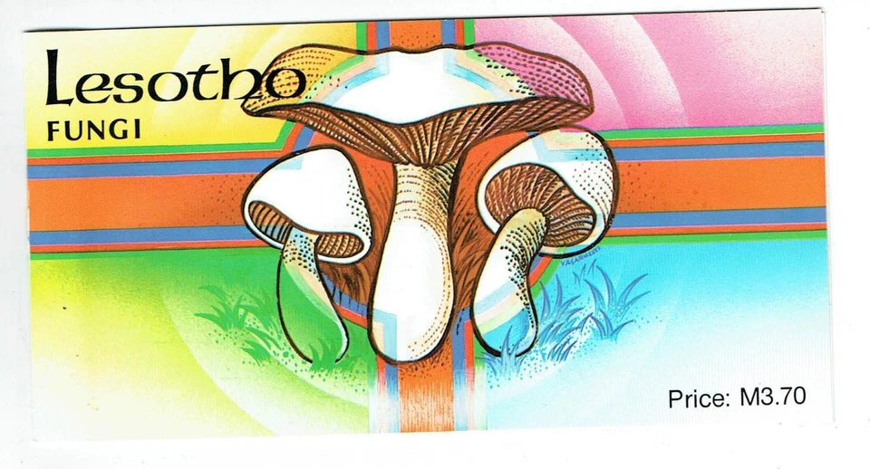 Folleto Hongos Lesoto 1983 Completo Sin Montar Como Nuevo Foto 1 de 1