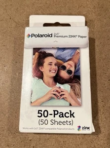 Polaroid Premium ZINK 2x3 inch 50 Sheets Photo Paper New Sealed Made USA - Picture 1 of 3