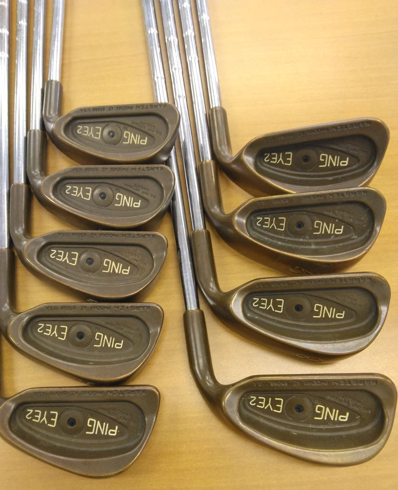 Ping EYE2 Beryllium Copper Black Dot Iron Set#2-9,S (9Clubs) - Image 1 of 4