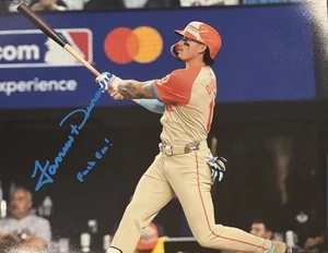 Jarren Duran Red Sox All Star Baseball Signed Autographed 11x14 Photo F#%* Em! - Picture 1 of 1