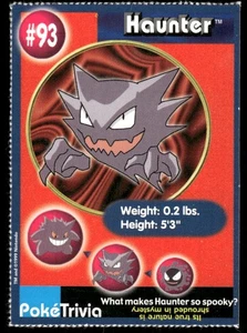 Pokemon Tcg Haunter #93 Pokemon Burger King LP - Picture 1 of 2