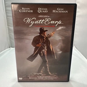 Wyatt Earp (DVD, 1994) Kevin Costner Gene Hackman Dennis Quaid - Picture 1 of 2