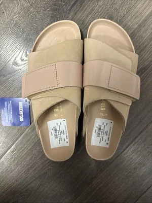 Birkenstock Kyoto Size 39 / 8 - 8.5 Women's Sandals Taupe - Image 1 of 3
