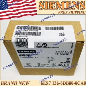 1PC Brand New Siemens Module 6ES7136-6DB00-0CA0 SIMATIC Electronics Module US - Picture 1 of 6
