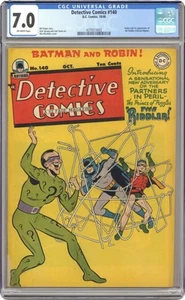 Detective Comics #140 CGC 7.0 1948 4379313002 1st app. the Riddler - Picture 1 of 2