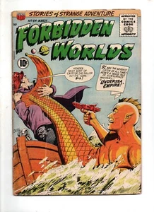 FORBIDDEN WORLDS lot #64 and #70 -- TWO 1958 issues ACG Silver Age lot horror SF - Picture 1 of 4