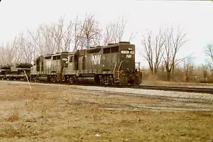 DUPLICATE SLIDE NORFOLK & WESTERN GP-35 #234 ERIE, PA APRIL 5, 1985 - Picture 1 of 1