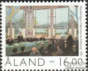 Finlandia-Aland 53 usado 1991 70 años Autonomía - Imagen 1 de 1
