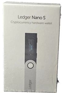 Ledger Nano S - USB - Cryptocurrency Hardware Wallet - New & Sealed - Picture 1 of 5
