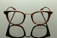 Authentic B. PERREIRA Glasses Quinn 47 Men Color Chestnut / Antique Gold