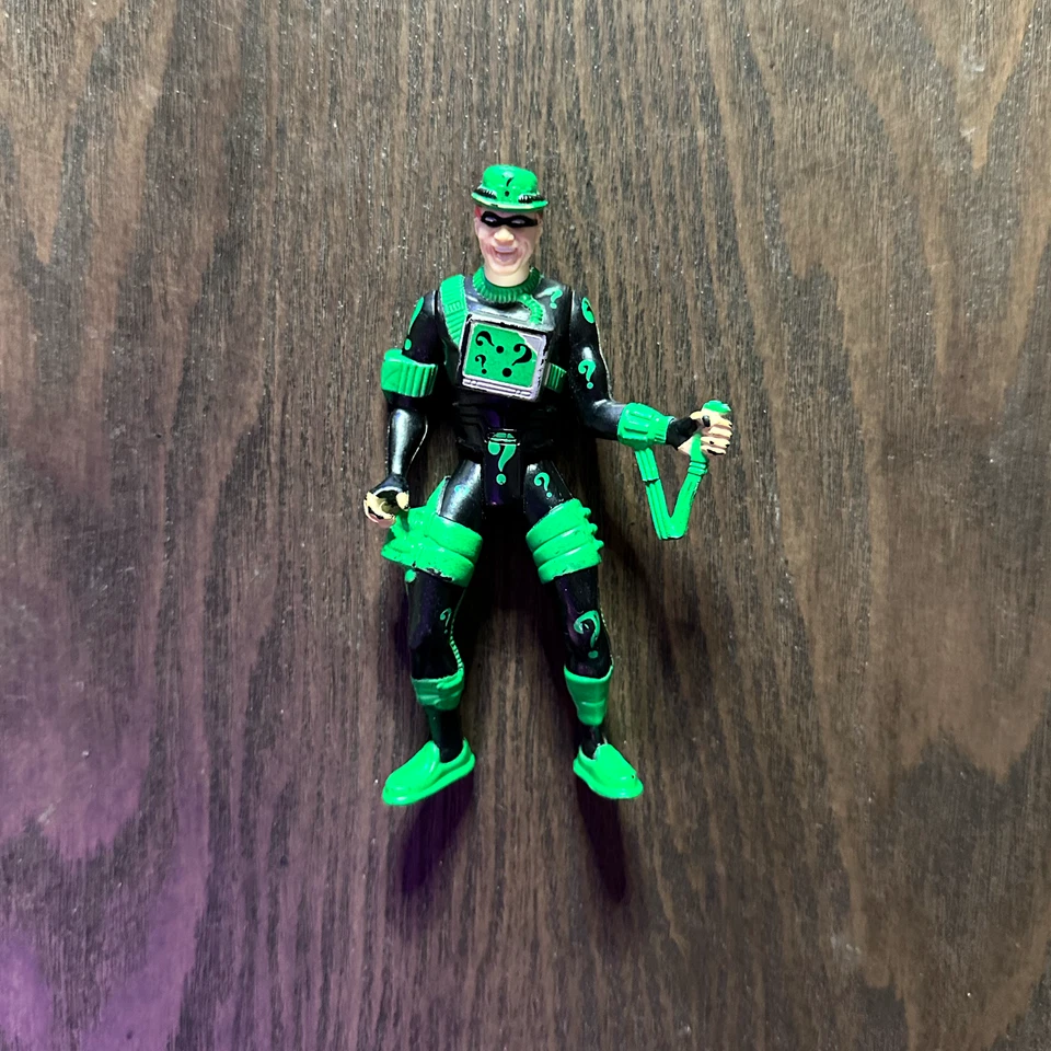 The Riddler action figure: DC Comics, Kenner, Batman Forever 1995 F - Jim Carrey - Image 1 of 1