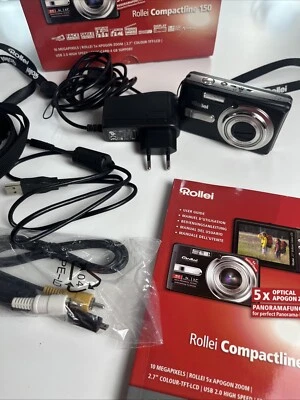 Rollei Compactline 150 - 10MP 5xZoom - Beschreibung Lesen! - Bild 1 von 4