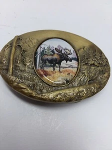 Künstlerischer Eindruck ELCH Gürtelschnalle entworfen von Julie Zsupnik, 2004 - Bild 1 von 4