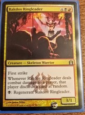 1 x Rakdos Ringleader - Foil - Return to Ravnica - LP - Magic The Gathering -MTG