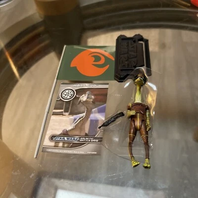 FIGURA STAR WARS PODRACER PILOTO TOYS R US Mars Guo 2012 con bandera Foto 1 de 4