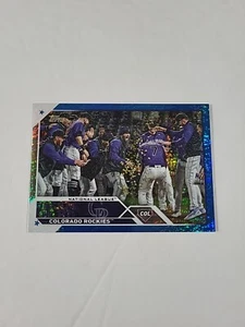 2023 Topps Series 2 - Blue Foil #445 Colorado Rockies /999 - Picture 1 of 3