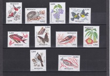 MC Monaco 2002 Natura serie MNH**