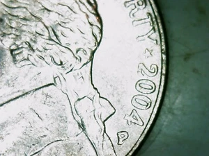 2004 P Jefferson Nickel Handshake DDO FS-101 - Picture 1 of 2