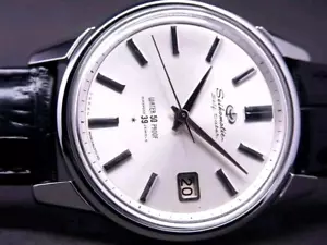 SEIKO Seikomatic SelfDater J130805 39j 1963 GRAND SEIKO Ancestor NOS Deadstock - Picture 1 of 8