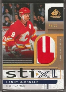 2022-23 SP Game Used #XL-LM Lanny McDonald -STI-XL Stick Relics 06/25-Flames - Picture 1 of 2