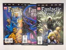 Fantastic Four The End #1, 5 & 6 Marvel Comics FN FL