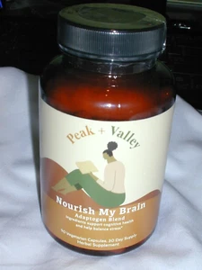 Peak +Valley Nourish My Brain All Natural Herbal Adaptogen Blend - 03/25 - Picture 1 of 4