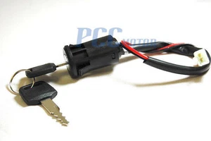 2 WIRES KEY IGNITION SWITCH SUPER POCKET DIRT BIKE ATV SCOOTER V KS51 - Bild 1 von 1