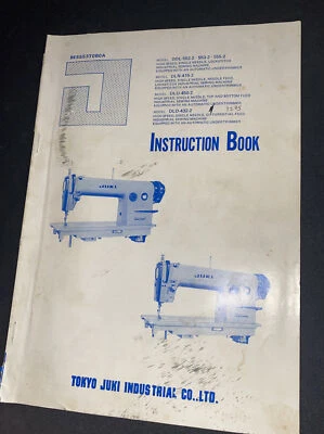 *PRE-OWNED* BE5553TOBOA-JUKI INSTRUCTION BOOK- FOR MULTIPLE MODLES-FREE SHIPPING - Image 1 of 3