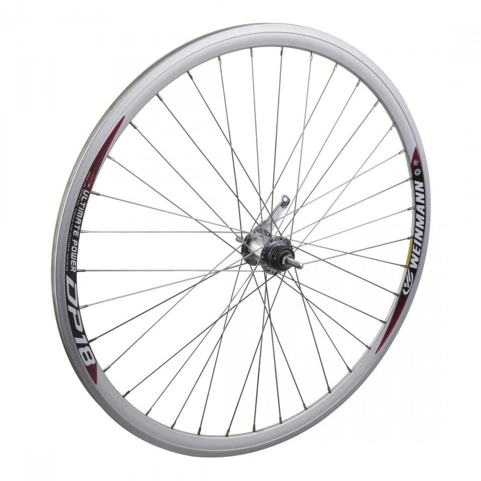 Bicycle Wheel Rear 700 622x12 Wei Dp18 SL Non-machined Sidewall 36 Shimano Coast