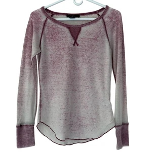 Vintage Sugar Rush Burn Out Paper Thin Thrashed Fitted Thermo Y2K Shirt Pink M  - Bild 1 von 11