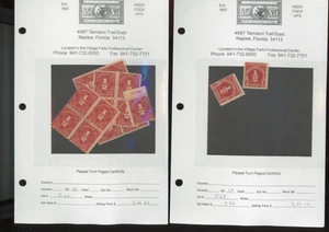 Sellos de Estados Unidos franqueo debido stock de distribuidor Bob j68-j77 SCV $692 (mb33 - Imagen 1 de 5