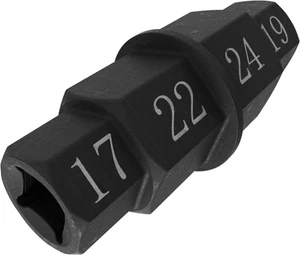 Professional Hex Axle Tool for Motorcycle Front Wheel, Sizes 17mm-24mm - Picture 1 of 11