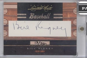 2011 Donruss Limited Cuts Cut Firme /26 Bill Rigney (#d to 26) #22 Auto - Foto 1 di 4