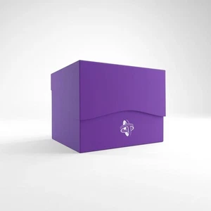 Deck Box - Side Holder 100+ XL Purple mtg Magic Pokemon - Picture 1 of 1