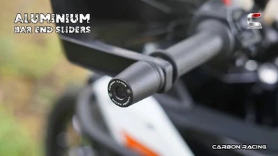 Deslizador de extremo de barra (negro) apto para KTM 390 ENDURO R (2025) - Imagen 1 de 4