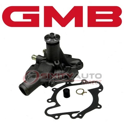 GMB Water Pump for 1987-1989 Pontiac Safari 5.0L V8 - Coolant Antifreeze eb Foto 1 de 4