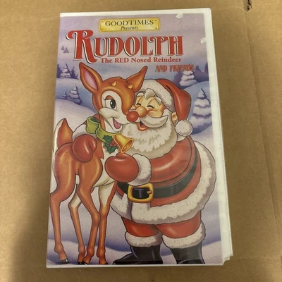 Rudolph The Red Nosed Reindeer and Friends (VHS tape) Good Times - Image 1 of 3