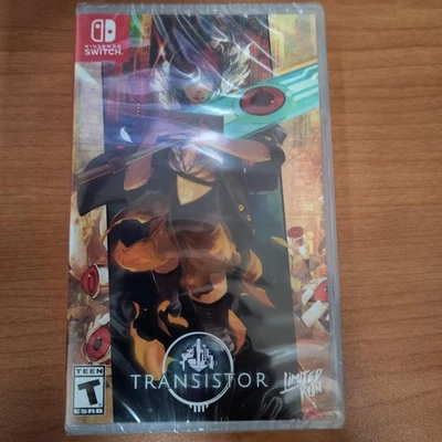Transistor, (Nintendo Switch), SEALED, Limited Run Games #039, Free Shipping - Image 1 of 4
