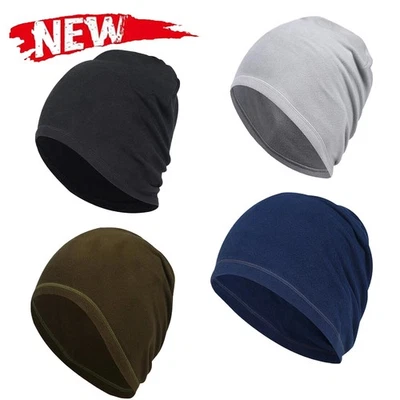 Invierno Cálido Calavera Gorras Casco Forro para Hombres Mujeres Térmico Polar Esquí Gorro Sombreros Foto 1 de 4
