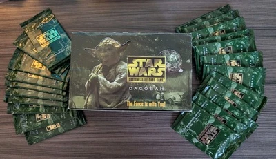 *Dagobah* GOD PACK-2x RARES! Star Wars CCG Sealed Booster RePack: 2R,3U,4C Yoda+ - Image 1 of 4